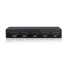 Club 3D CSV-1370 HDMI 2.0 Switchbox 4 Ports - Seamless Switching, Ultimate 4K Experience, Enhance Your Setup!
